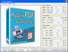 eCover Engineer Main Screenshot